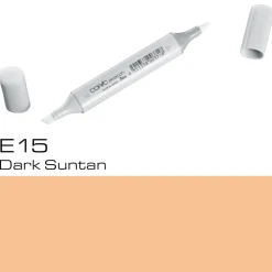 Copic Sketch E15 Dark Suntan