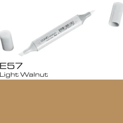 Copic Sketch E57 Light Walnut
