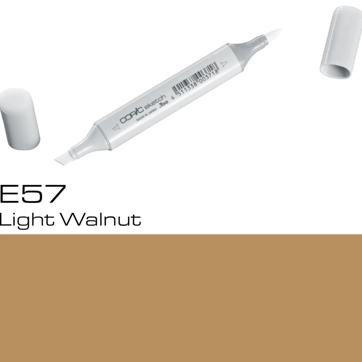 Copic Sketch E57 Light Walnut