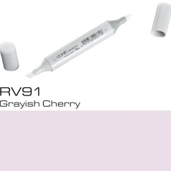 Copic Sketch RV91 Gray. Cherry