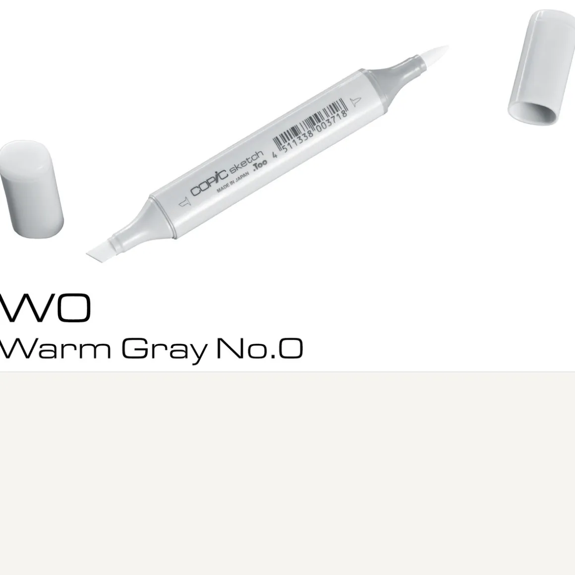 Copic Sketch W00 Warm Gray