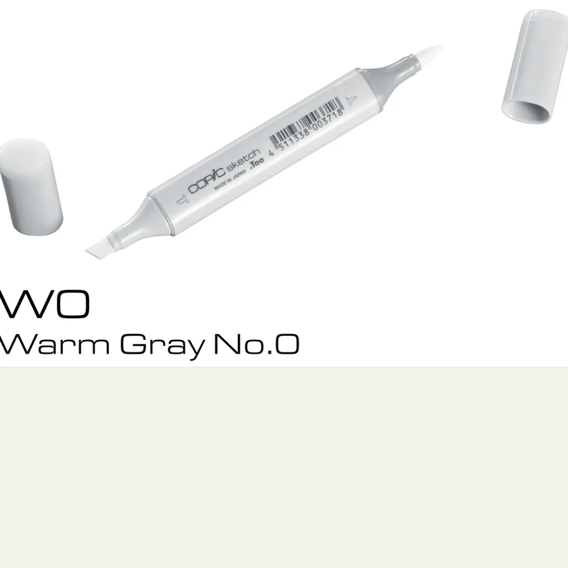 Copic Sketch W0 Warm Gray