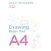 Creative Colors tegneblok til børn A4 (210×297 mm) med 50 ark, 120 g/m²