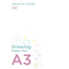 Creative Colors tegneblok til børn A3 (297×420 mm) med 50 ark, 120 g/m²