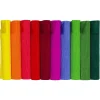 Crepepapir Vibrant joy, 10 ruller a 25×250 cm i stærke farver