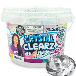 Crystal Clearz Slime 1,2 kilo duftende og gennemsigtigt slime i en spand!