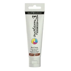 Daler-Rowney System3 Heavy Body akrylfarve 59 ml – Burnt Sienna 221