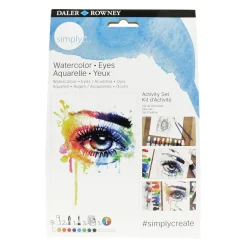 Daler-Rowney Watercolor Eyes Set – alt til at male øjne med akvarelfarve