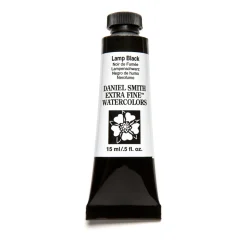 Daniel Smith akvarelfarve 15 ml Lamp Black