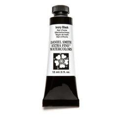 Daniel Smith akvarelfarve 15 ml Ivory Black