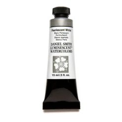 Daniel Smith akvarelfarve 15 ml Pearlescent White