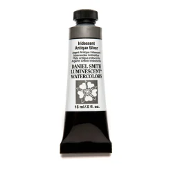Daniel Smith akvarelfarve 15 ml Iridescent Antique Silver