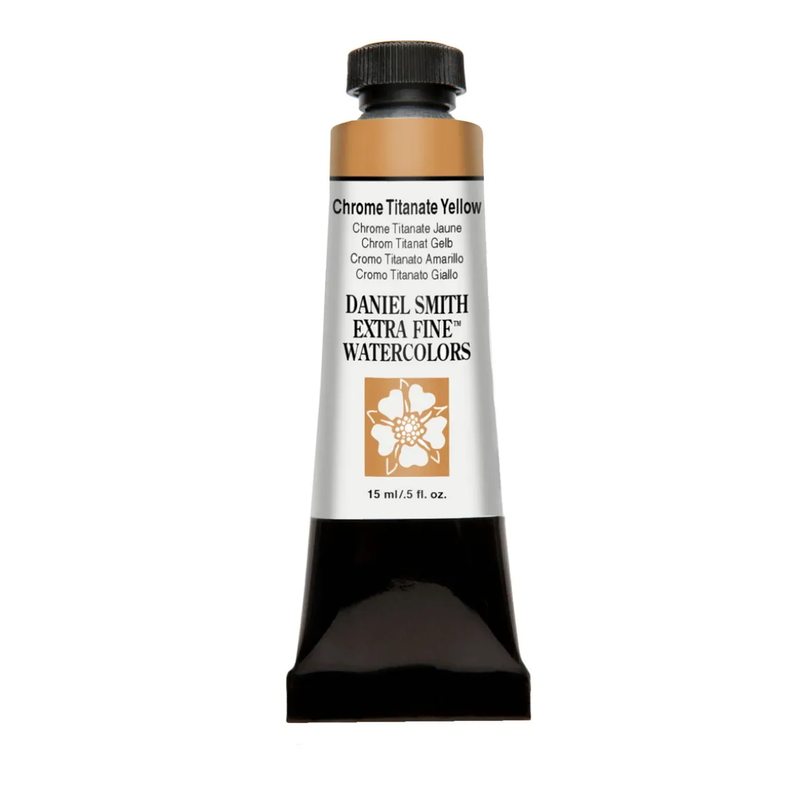 Daniel Smith akvarelfarve 15 ml Chrome Titanite Yellow