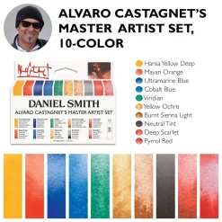 Daniel Smith akvarelsæt – Alvaro Castagnet Set 10x5 ml