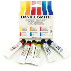 Daniel Smith akvarelsæt – The Essentials Set 6x5 ml