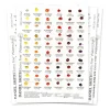 Daniel Smith prikkort – Watercolor Dot Card 238 – 4 ark med i alt 238 farver at forsøge sig med
