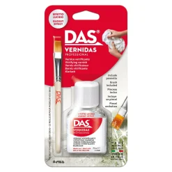 DAS Vernidas Varnish Professional klar lak 75 ml + pensel