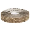 Dekorationsbånd selvklæbende med similisten 1 meter×10 mm rosenguld