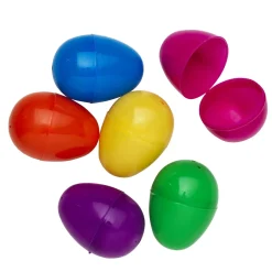 Delbare plastikæg ass. 6 stk.