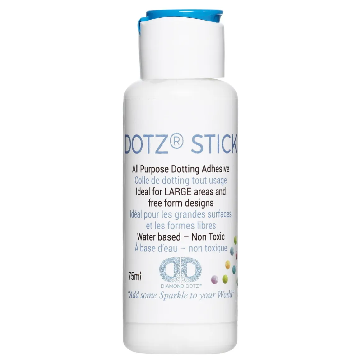 Diamond Dotz adhesive 75 ml, vandbaseret lim til at skabe frit