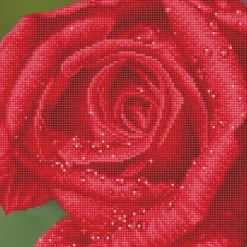 Diamond Dotz Rose Dew – diamond painting, 30,5×30,5 cm, 10449 dotz