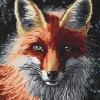 Diamond Painting – 30×30 cm stort motiv med en listig ræv