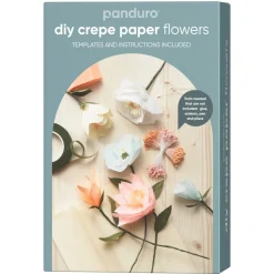 DIY-kit Blomster af crepepapir – pynt dit hjem med smukke papirblomster!