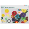 DIY-kit Blooming Bouquet, lav 13 smukke og glitrende blomster af filt og garn