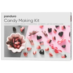 DIY-kit Candy Making Kit, lav bolsjer med smag af hindbær og lakrids!