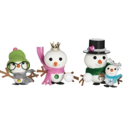 DIY-kit Cheery Snowman Family