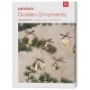 DIY-Kit Golden Ornaments, lav 6 guldglitrende stykker juletræspynt af metal