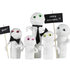 DIY-kit Mumifamilien, et megasjovt halloweenprojekt