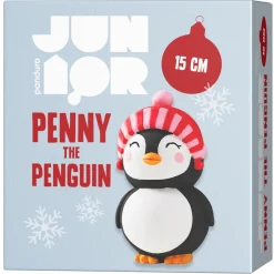 DIY-kit Penny The Penguin – mal vinterens sødeste pingvin! H. 15 cm