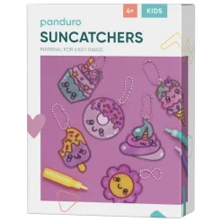 DIY-kit Suncatchers – mal smukke solfanger-nøgleringe!