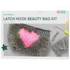 DIY-kit væv en hjerteprydet taske med lodden rya!