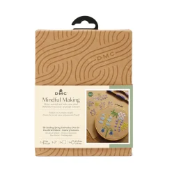 DMC Mindful making kit – broder små, fine blomster