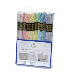 DMC Moulinégarn 12-pak Pastels