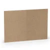 Dobbeltkort A6 5p kraft