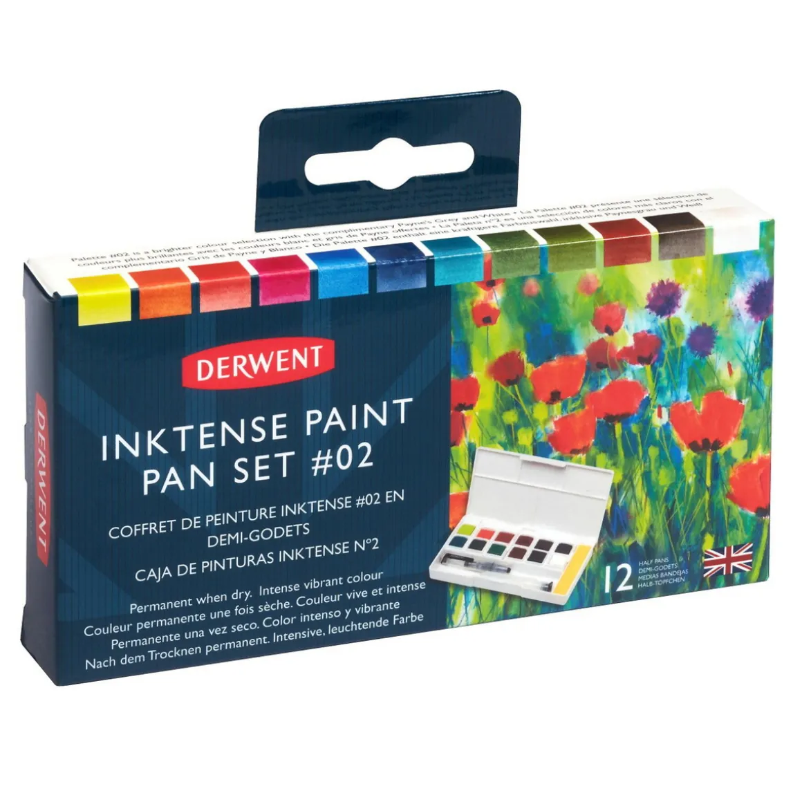 DW inktense paint pan set #2