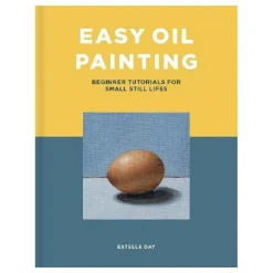 Easy Oil Painting, kom hurtigt og let i gang med oliemaling, ENGELSK TEKST