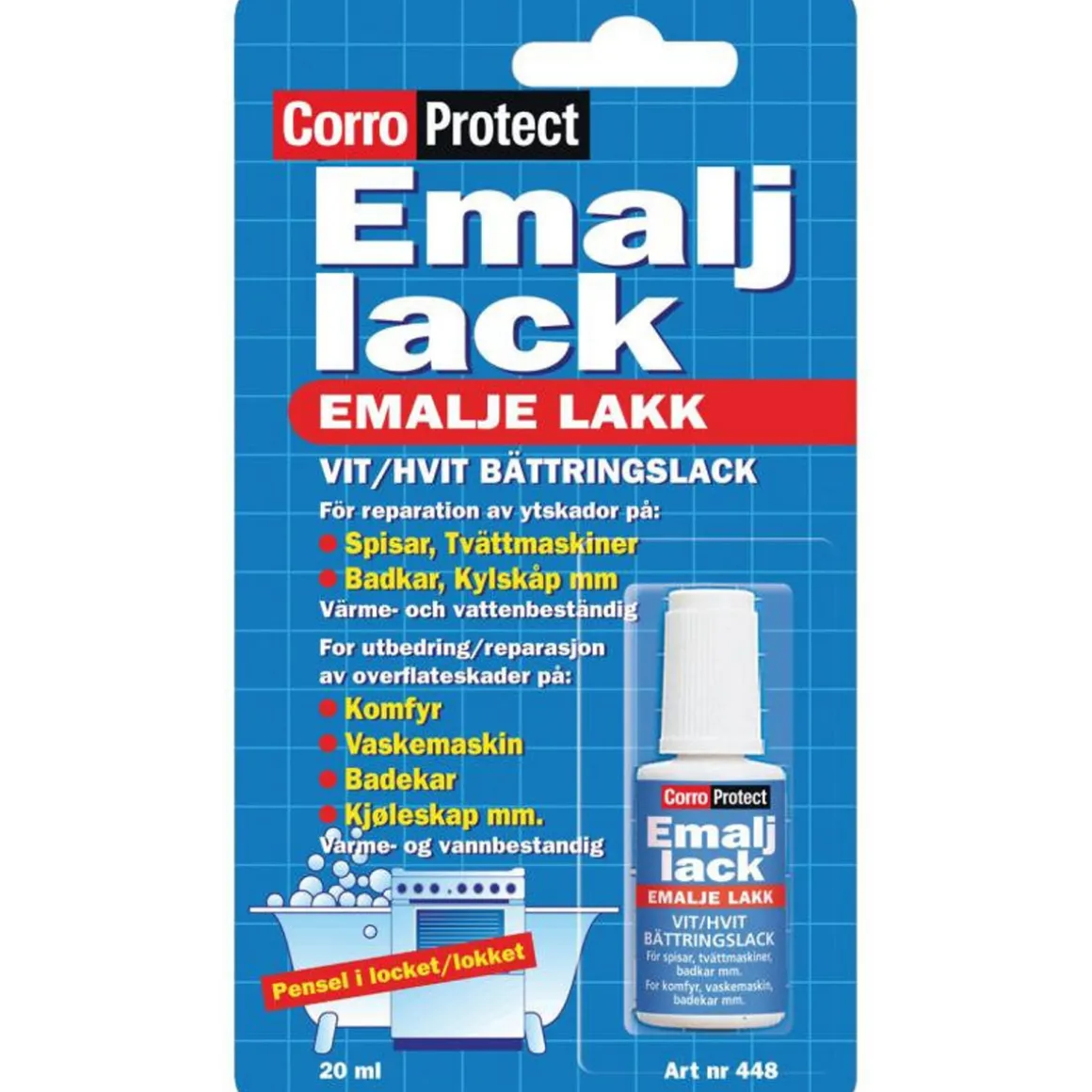 Emaljelak 20 ml