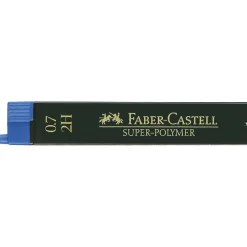 Faber-Castell blyantstifter refill – 0,7 mm 2H. Indeholder 12 stifter.