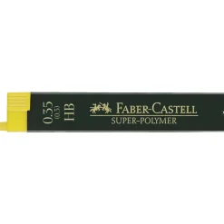 Faber-Castell blyantstift refill – 0,35 mm HB. Indeholder 12 stifter.