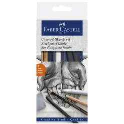 Faber-Castell Goldfaber charcoal sketch set – til skitser med kul