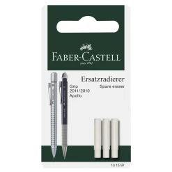 Faber-Castell 3-pak viskelæder refill til Grip 2010 / 2011 / Apollo