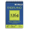 Fabriano tegneblok, spiralbundet, F-1264 A5 (148×210 mm), 50 ark, 180 g/m²