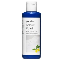 Fabric paint 80 ml – blå tekstilfarve til både lyst og mørkt stof