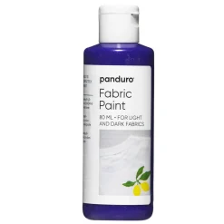 Fabric paint 80 ml – lilla tekstilfarve til både lyst og mørkt stof