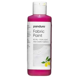 Fabric paint 80 ml – rosa tekstilfarve til både lyst og mørkt stof
