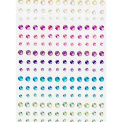 Face Jewels Pastel, ansigtssmykker i form af små farveskiftende brillianter